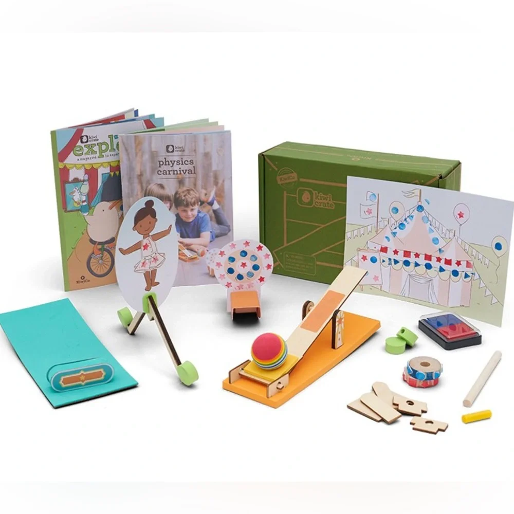 KiwiCo Physics Carnival Learning Educational Kit Ages 5+ New In Box STEM STEAM